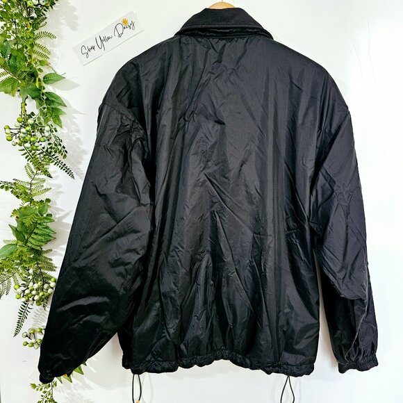 Marquis Sport Reversible Jacket M Yellow &‎ Black Zip-Up ~JA92.1.12 - Picture 9 of 9